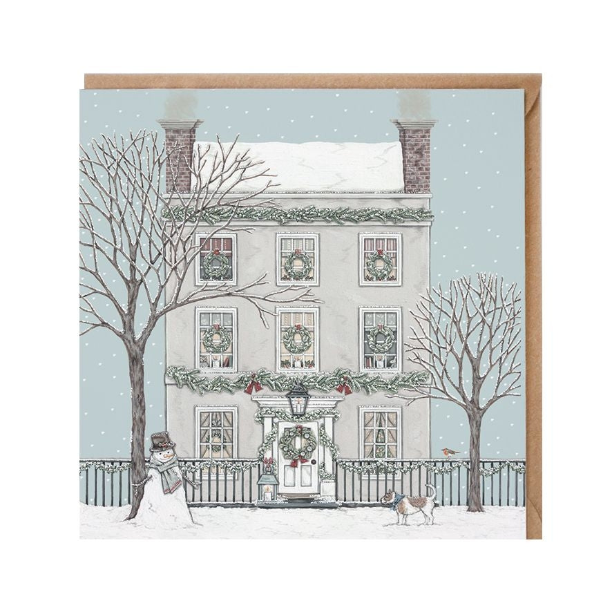 Sally Swannell Townhouse Christmas Card