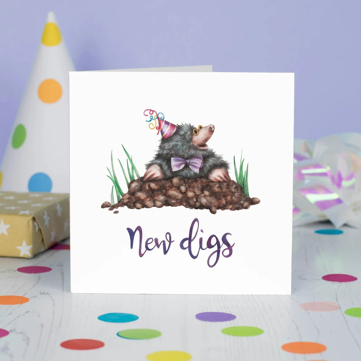 Mole New Home Card