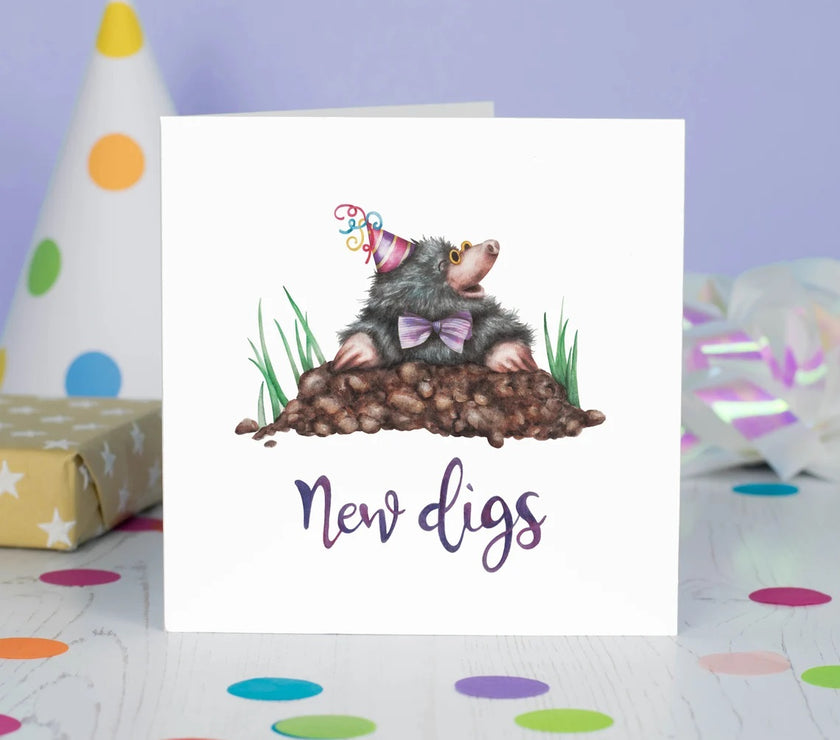 Mole New Home Card