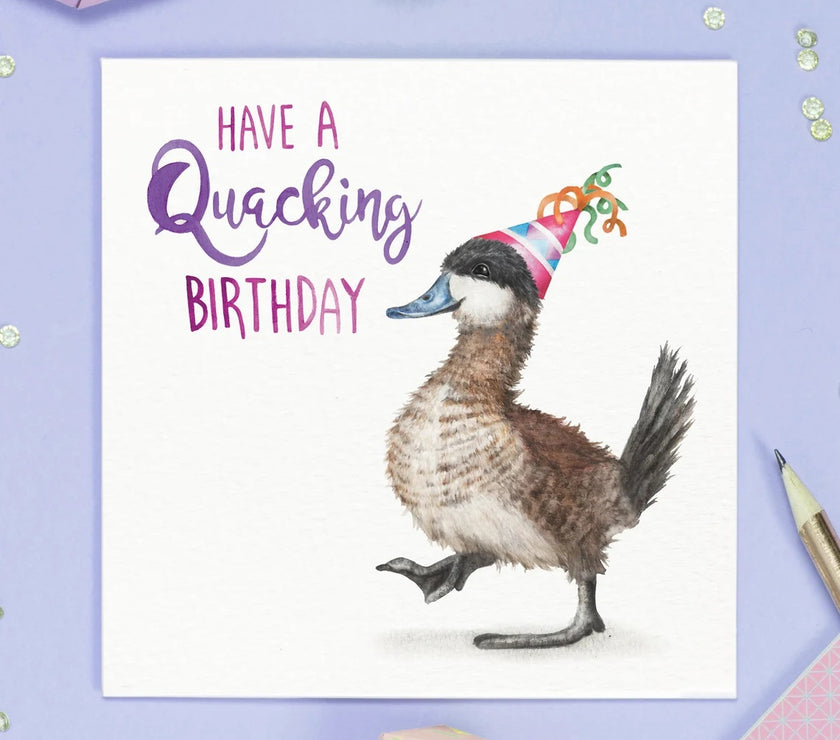 Quacking Birthday Card