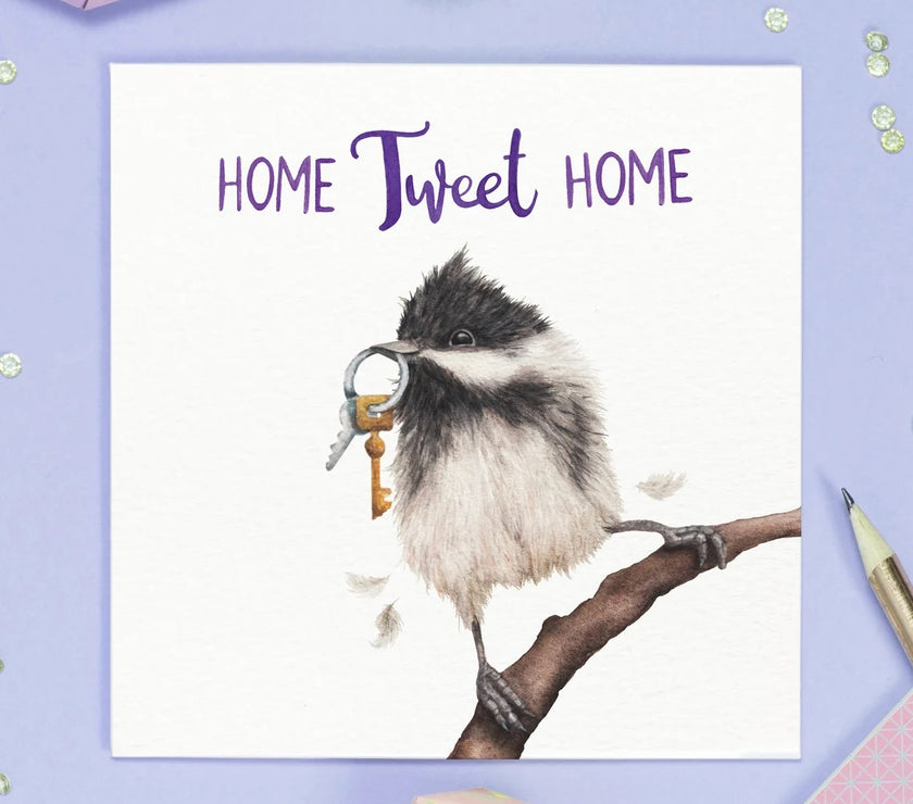 Tweet New Home Card
