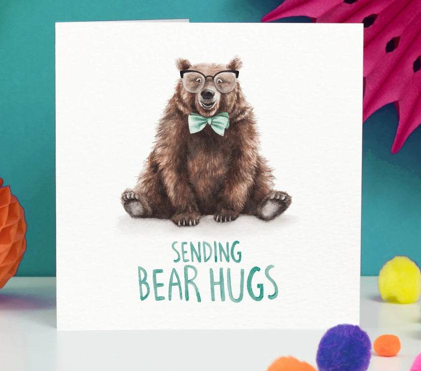 Bear Hugs Greeting Card