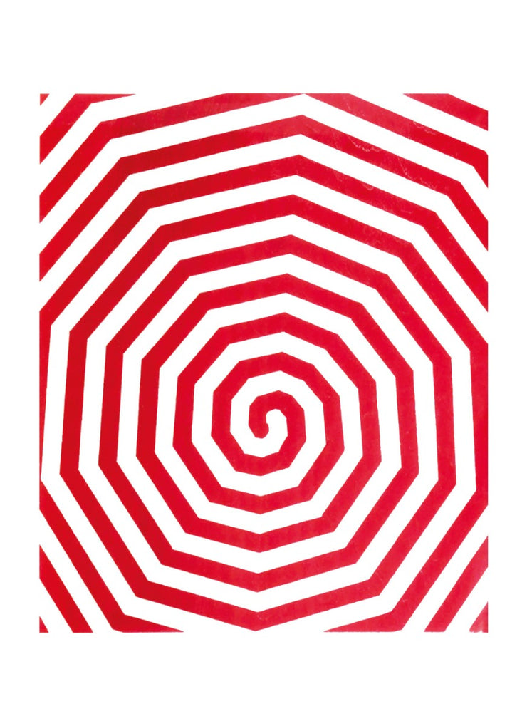 Bourgeois Spirals Birthday Card