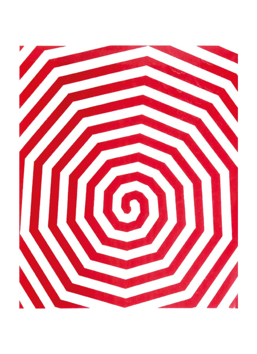 Bourgeois Spirals Birthday Card