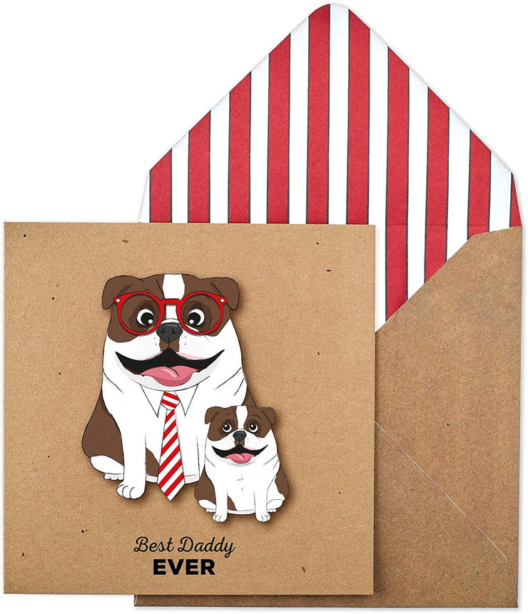 Best Daddy Ever Fathers Day Card
