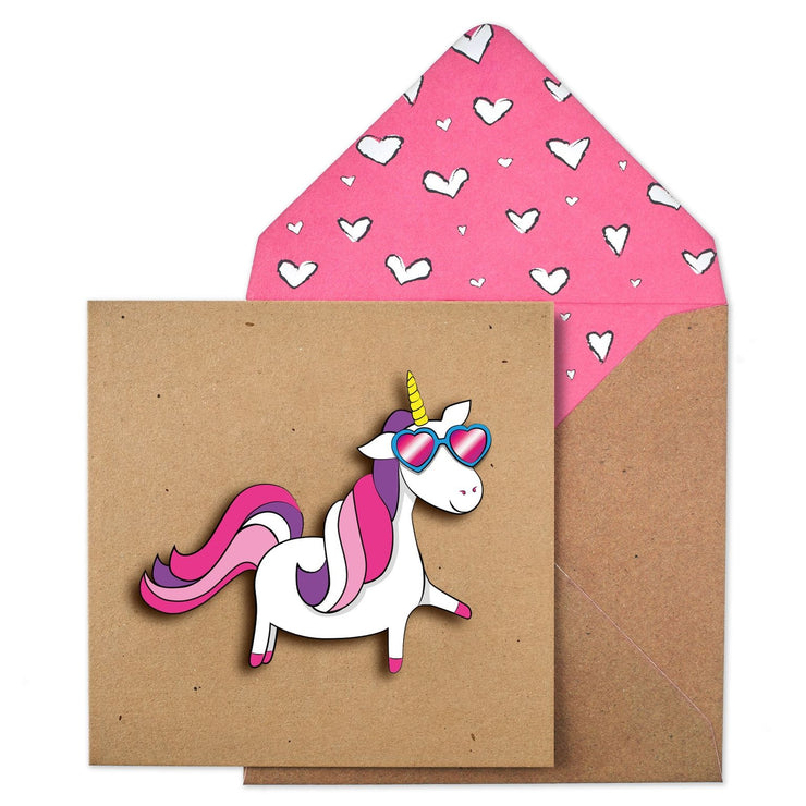 Unicorn Greeting Card