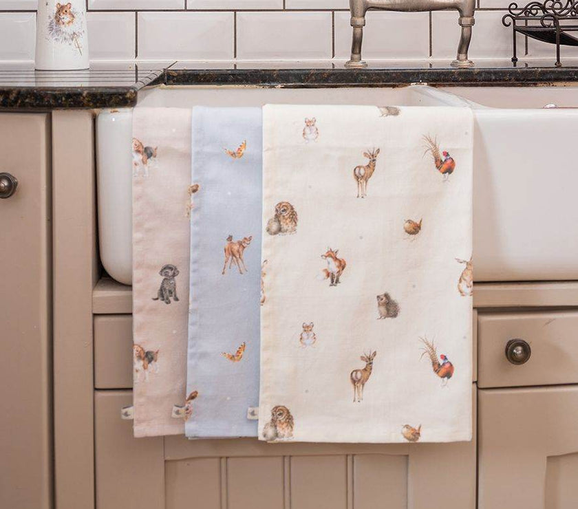 A Dog's Life Tea Towel - House of Cards