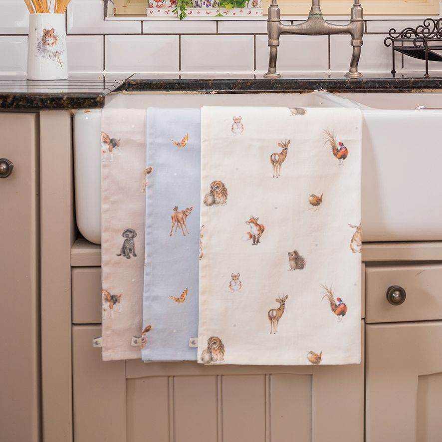 A Dog's Life Tea Towel - House of Cards