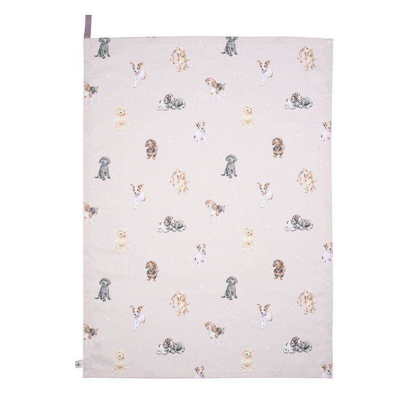 A Dog's Life Tea Towel - House of Cards