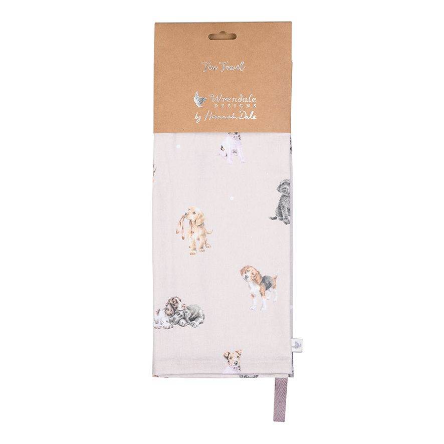 A Dog's Life Tea Towel - House of Cards