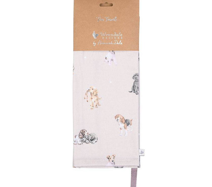 A Dog's Life Tea Towel - House of Cards