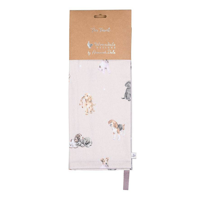 A Dog's Life Tea Towel - House of Cards