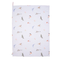 Birds Feathered Friends Tea Towel