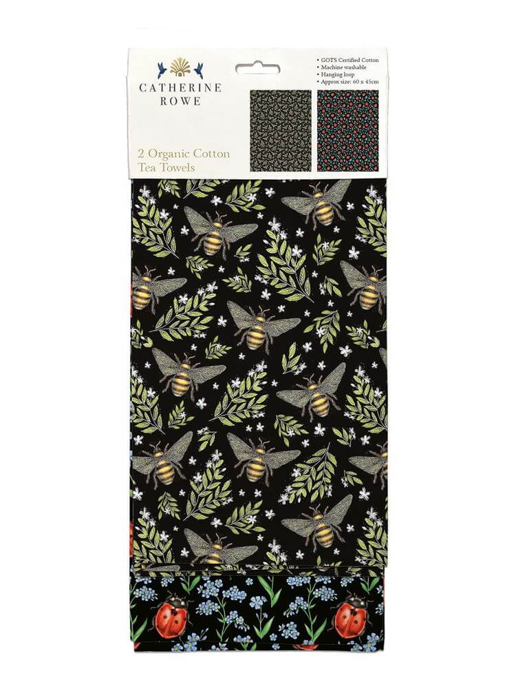 Honey Bee Tea Towels
