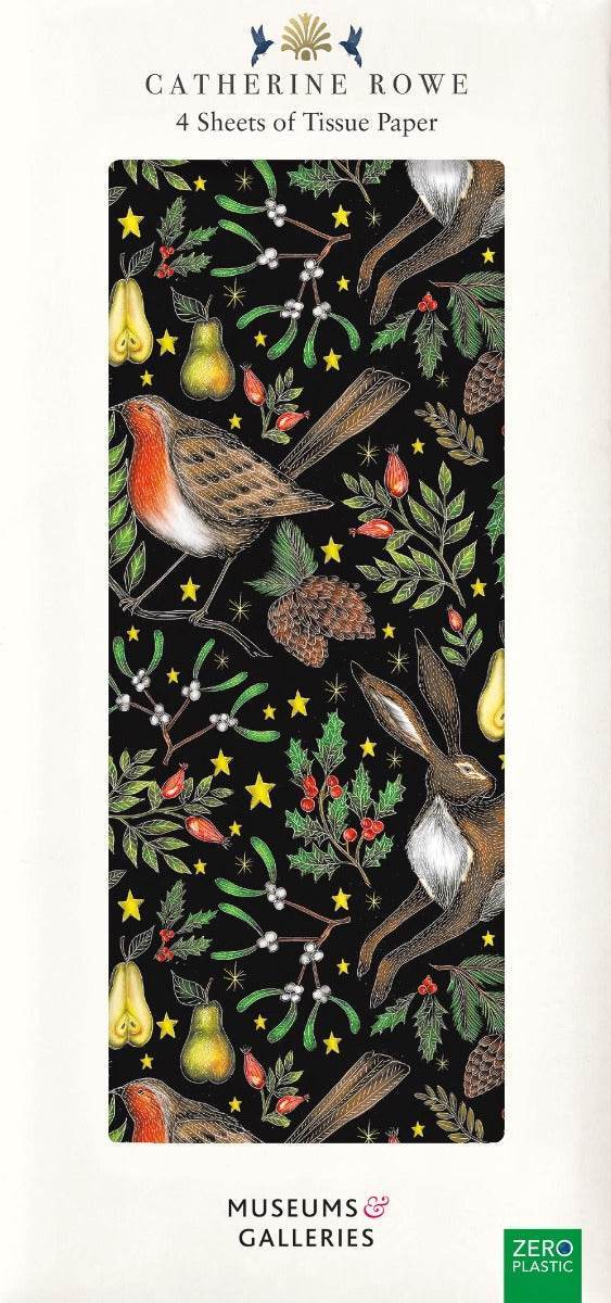 Luxury Christmas garden Tissue - House of Cards