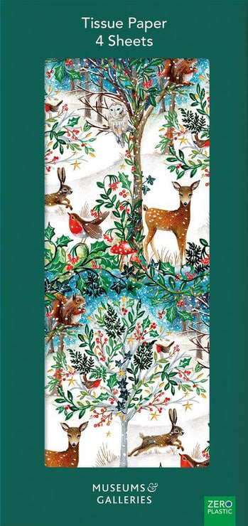 Wildlife Xmas Tissue Paper