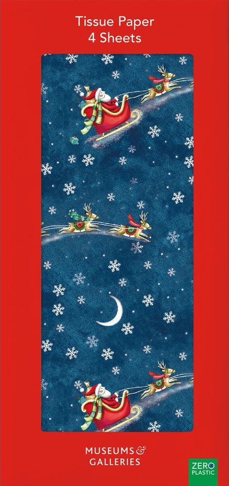 Santa Xmas Tissue Paper