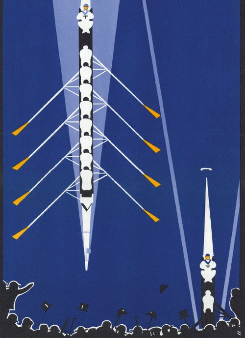 Boat Race Birthday Card