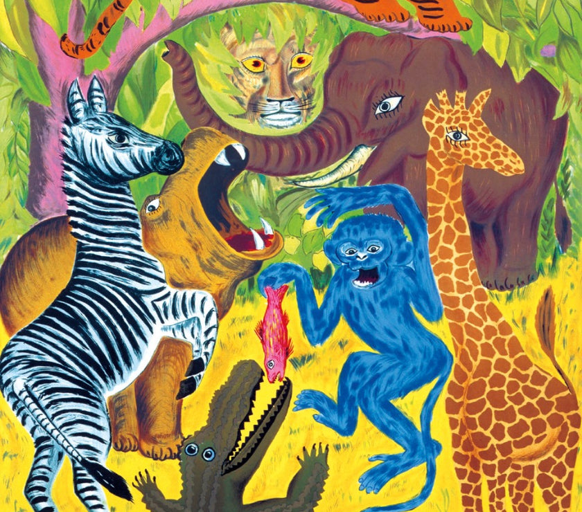 London Zoo Birthday Card