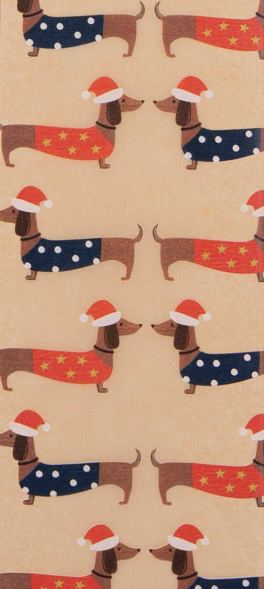 Dachshund Xmas Tissue Paper