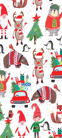 Luxury North Pole Christmas Tissue Paper