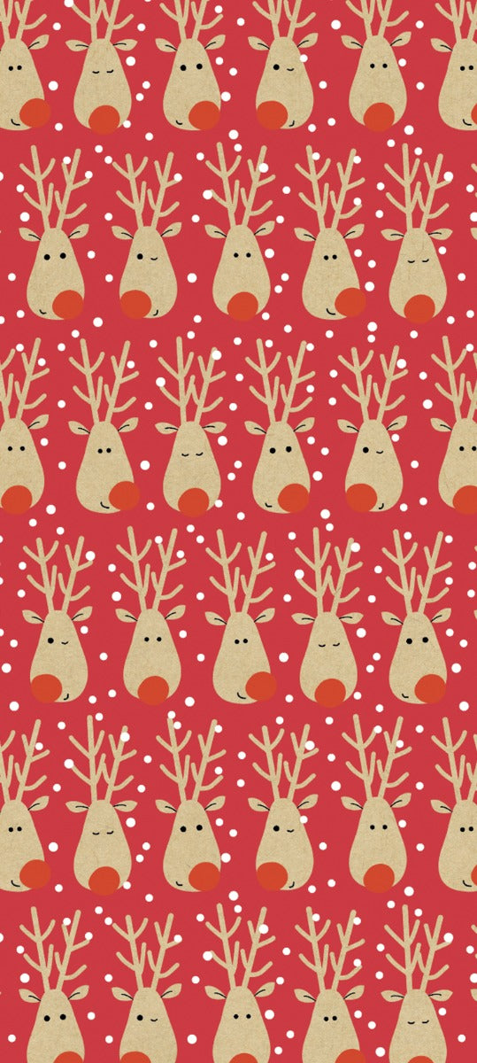 Luxury Selfie Reindeer Christmas Tissue Paper