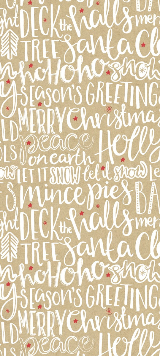 Luxury Festive Greetings Christmas Tissue Paper