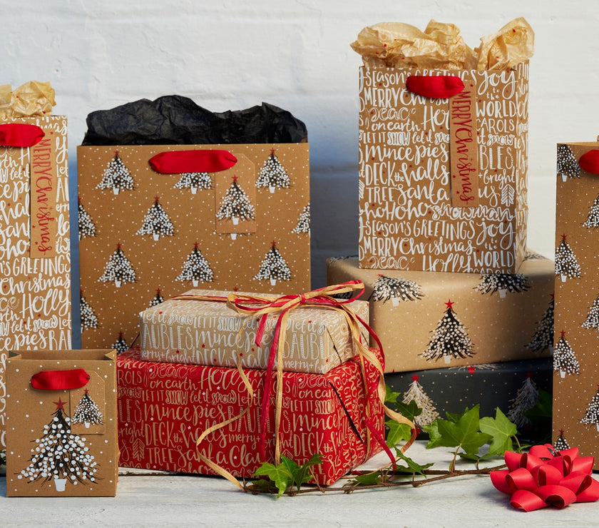 Luxury Festive Greetings Christmas Tissue Paper