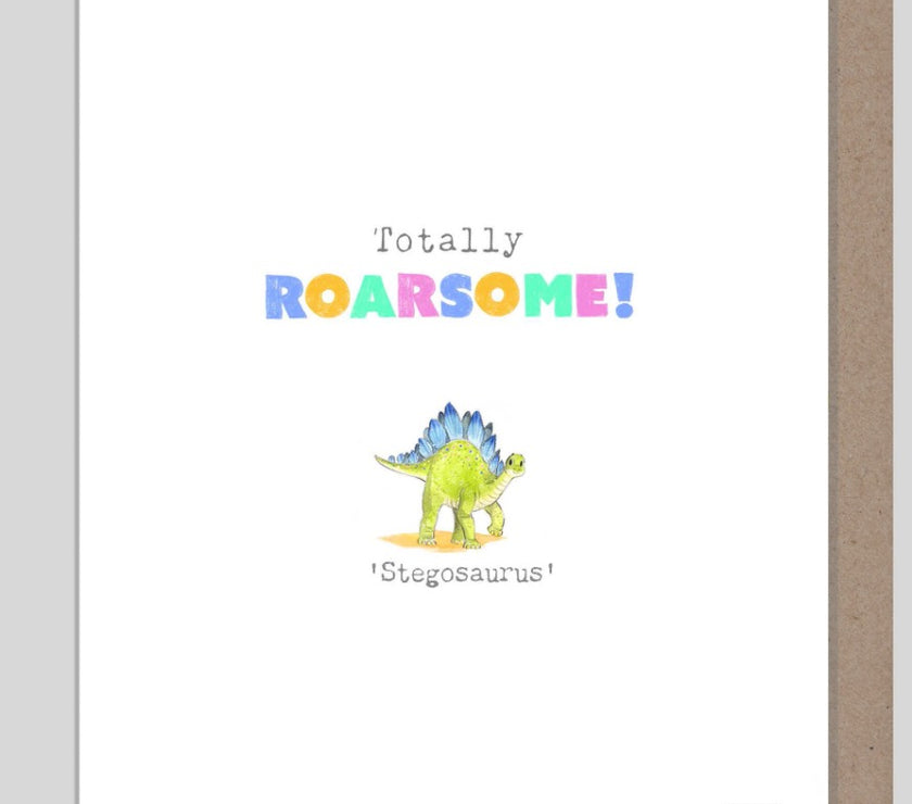 Roarsome Age 2 Birthday Card