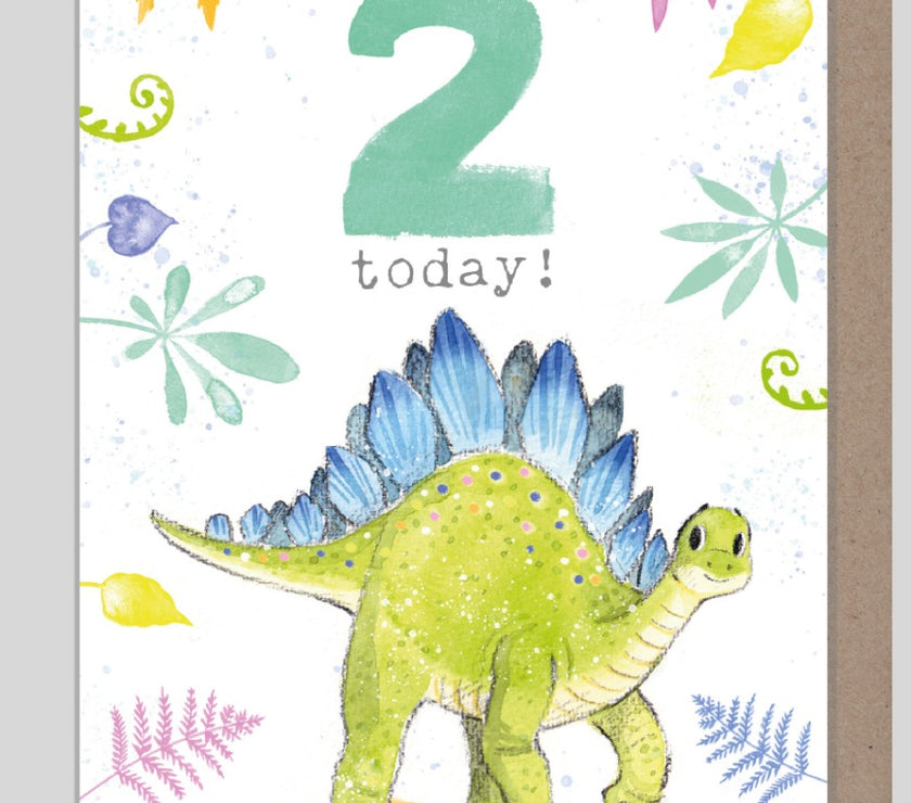 Roarsome Age 2 Birthday Card