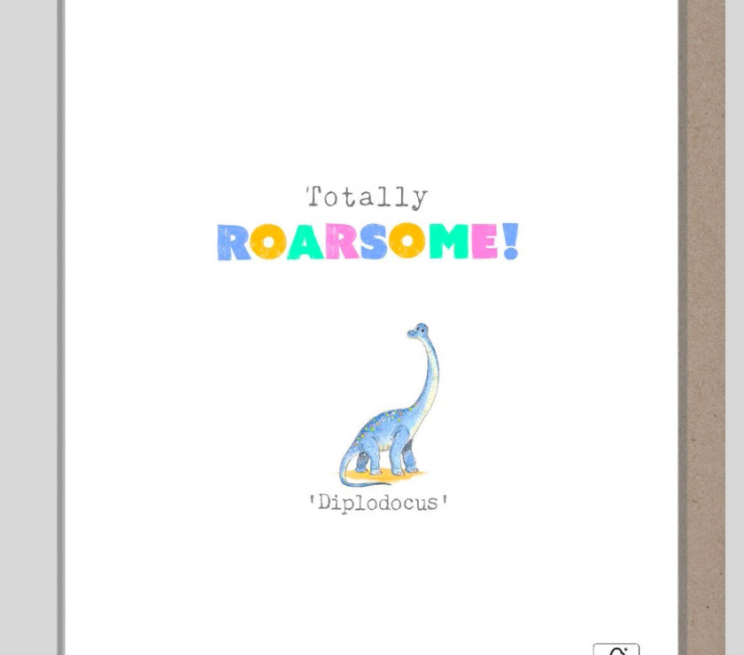 Roarsome Age 3 Birthday Card