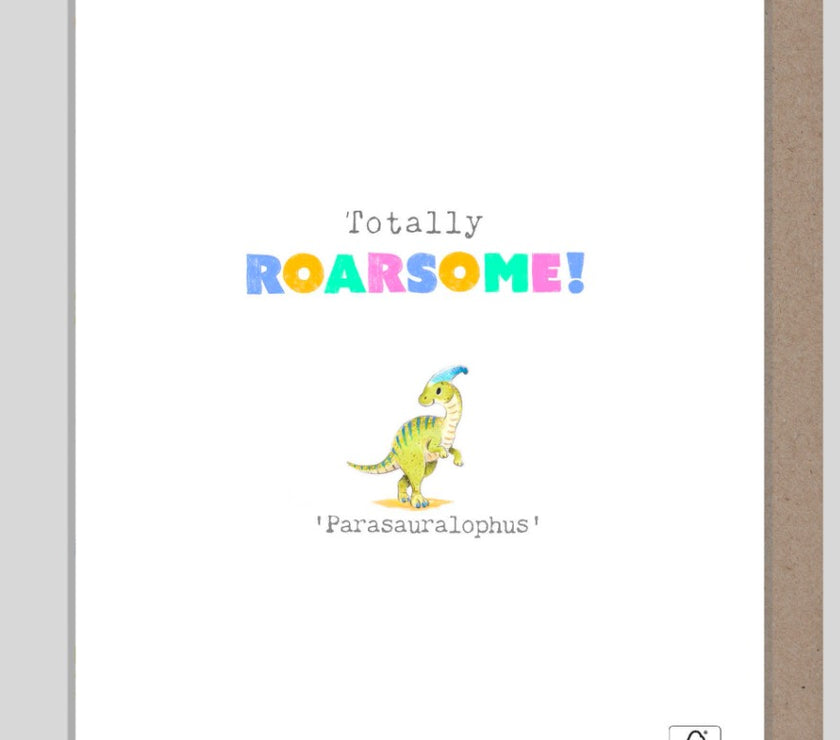 Roarsome Age 4 Birthday Card