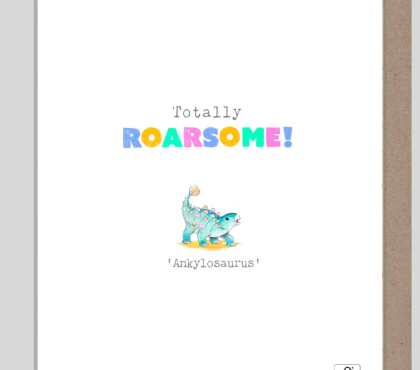 Roarsome Age 6 Birthday Card