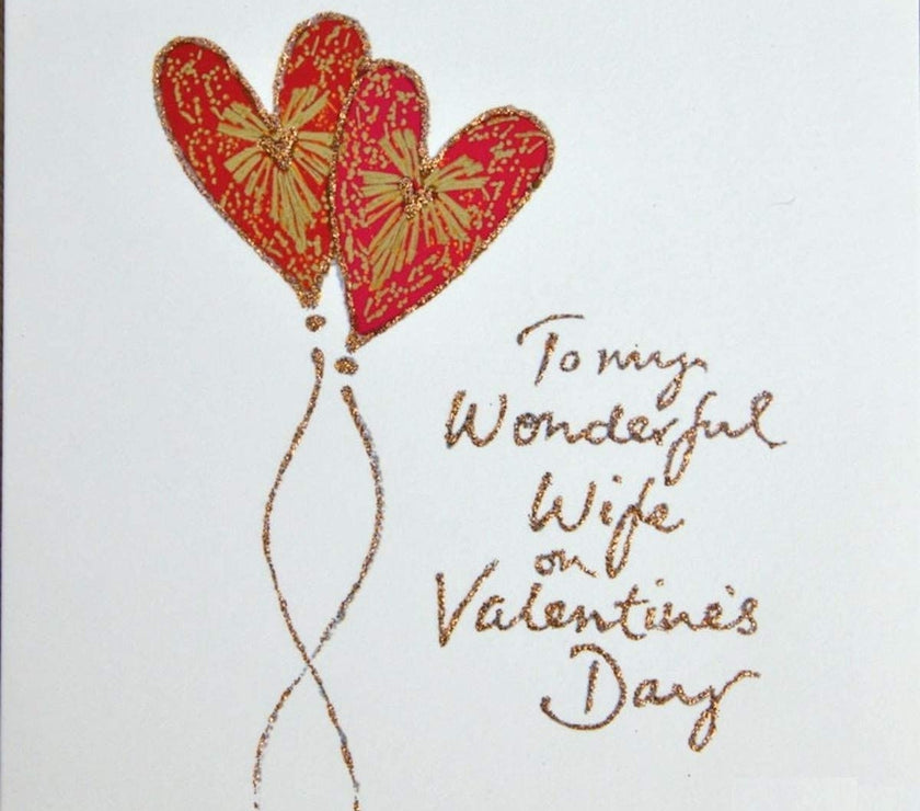 Wonderful Wife Valentines Card