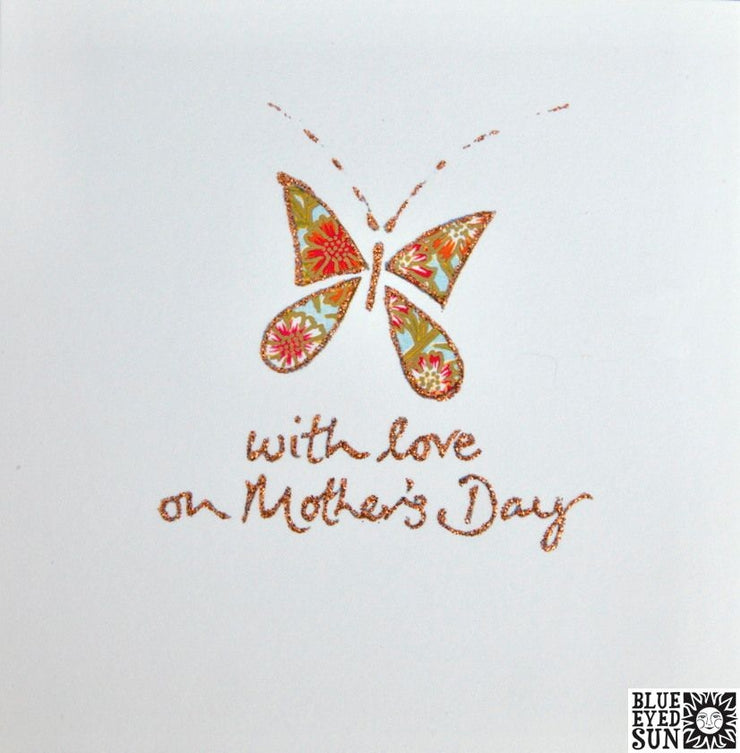 Butterfly With Love Mothers Day Card