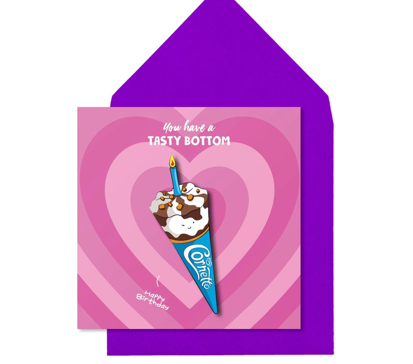 Cornetto Birthday Card