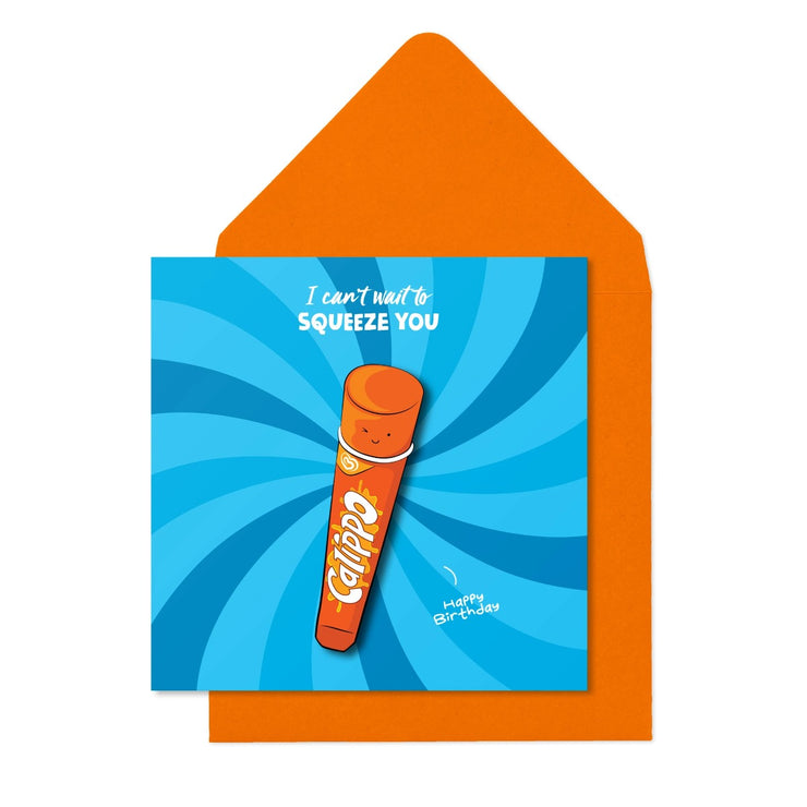 Calippo Birthday Card
