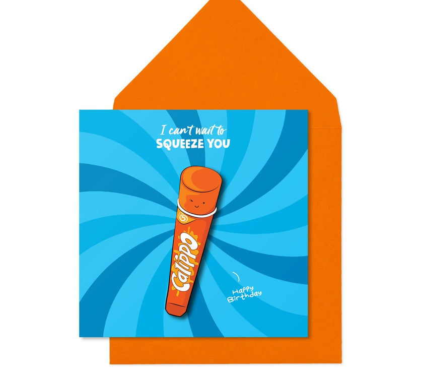 Calippo Birthday Card