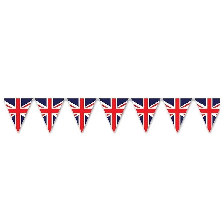 Union Jack Flag Paper Bunting