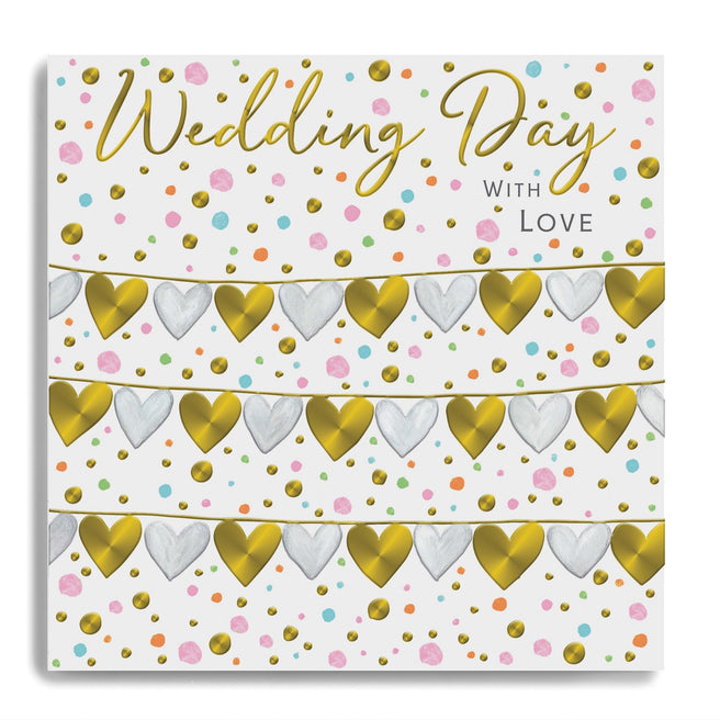 Wedding Day With Love Greeting Card