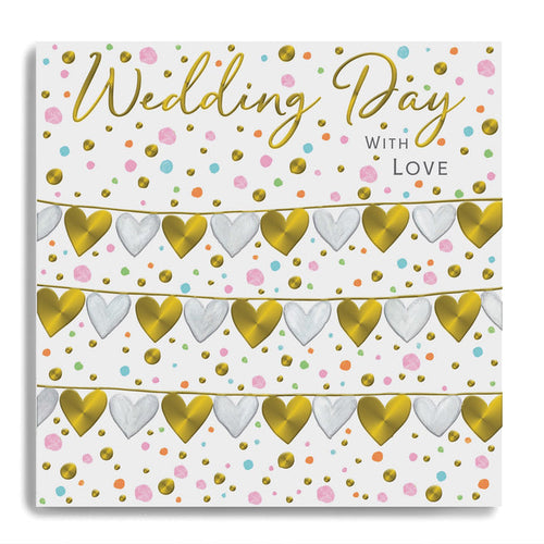 Wedding Day With Love Greeting Card