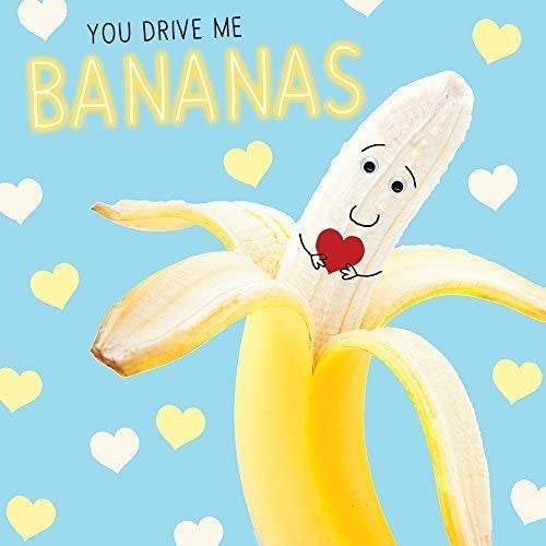 Drive Me Bananas Valentines Card - House of Cards