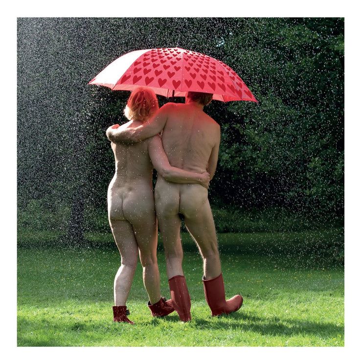 Under The Umbrella Valentines Card