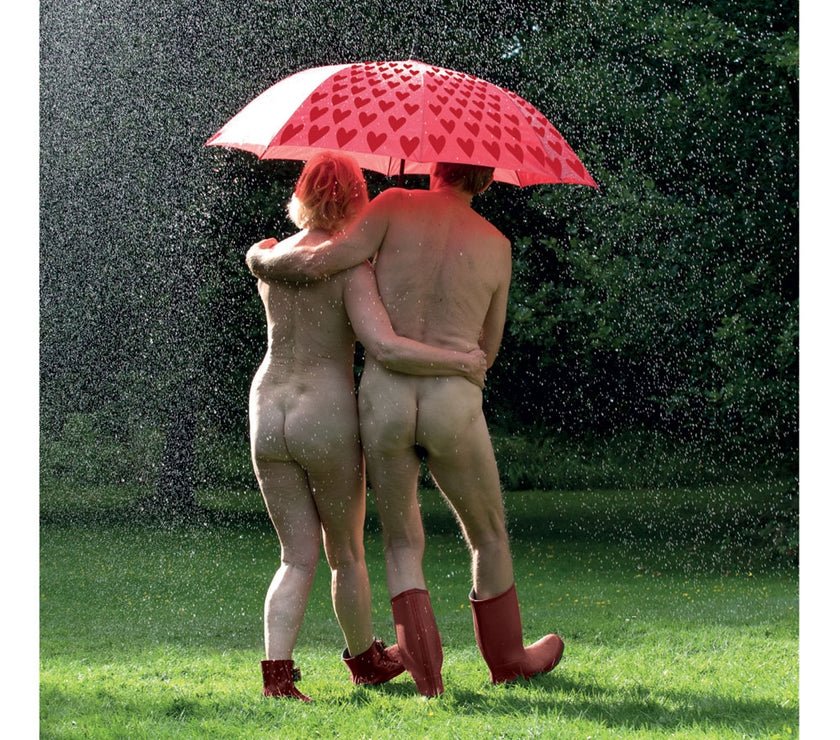 Under The Umbrella Valentines Card