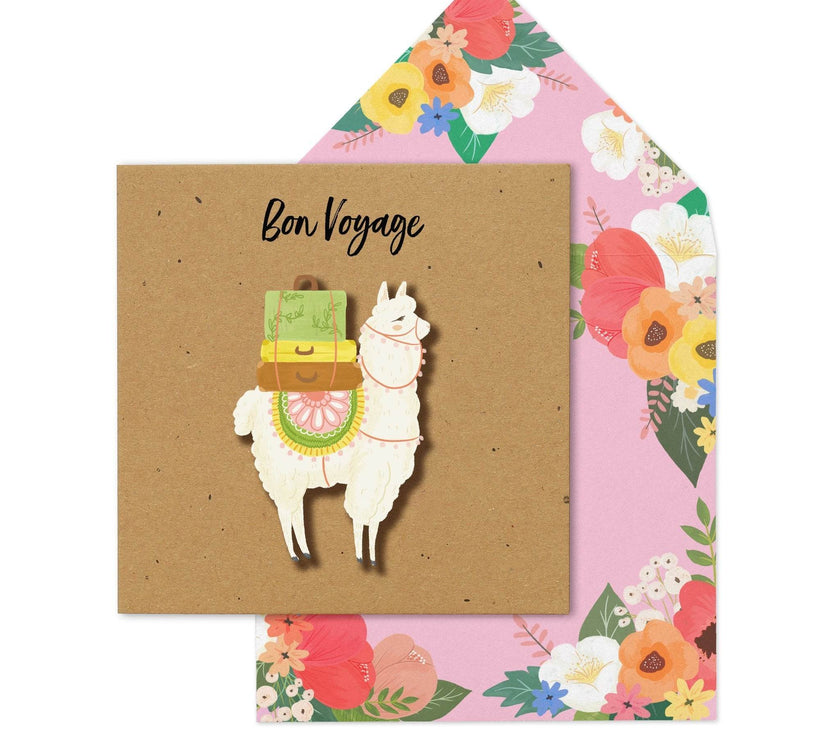 AlpaBon Voyage Card - House of Cards