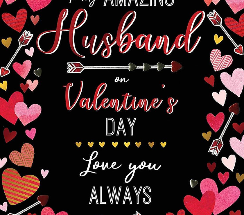 Amazing Husband Valentines Card - House of Cards