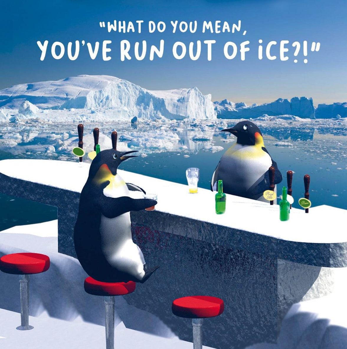 Ice Birthday Card - House of Cards