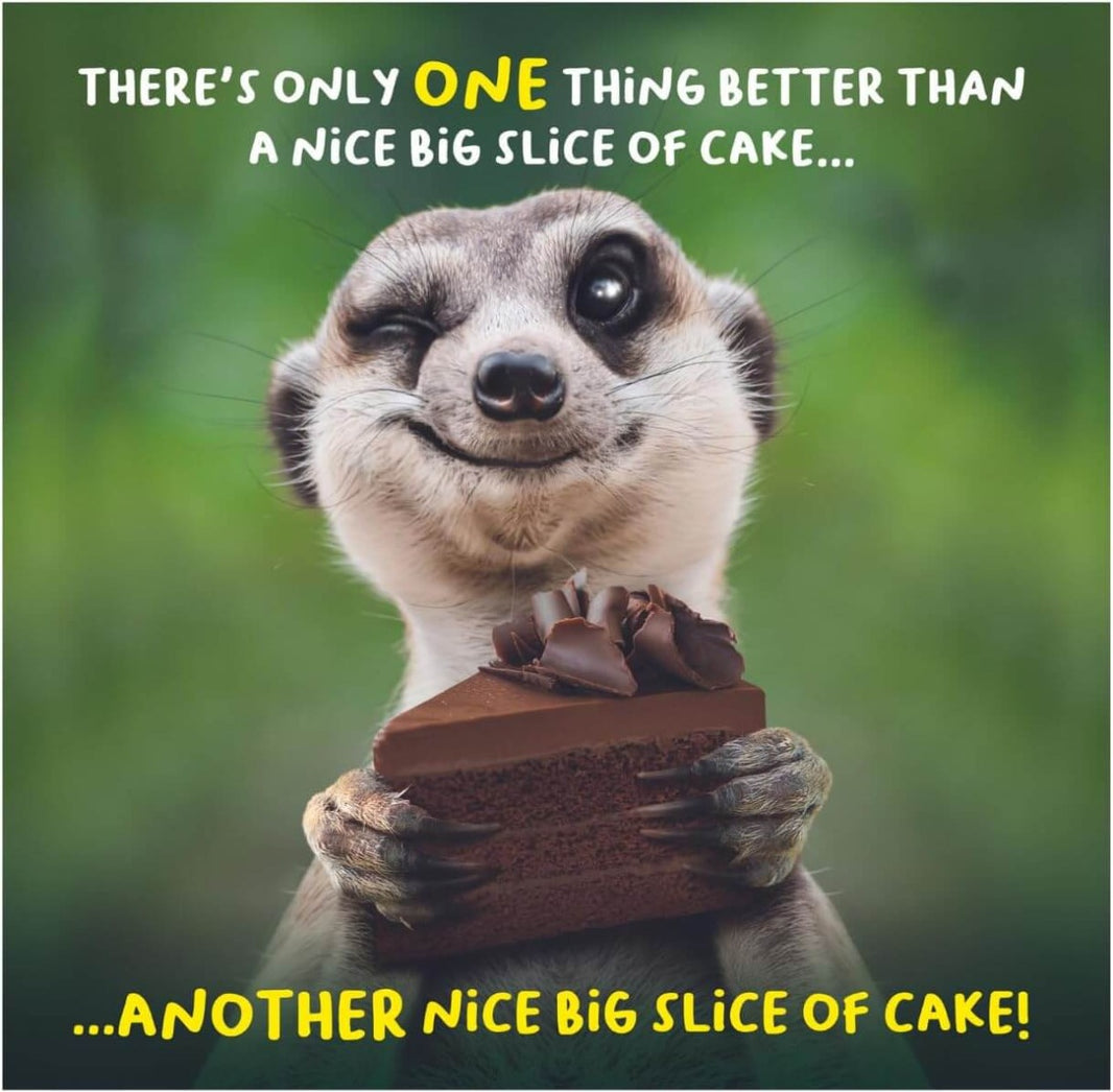 Nice Big Slice of Cake Birthday Card
