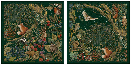 10 Secret Garden Merry Christmas Cards Wallet - House of Cards