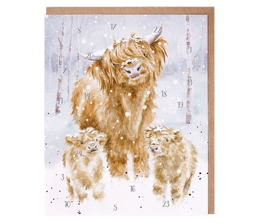 Highland Cows Advent Calendar